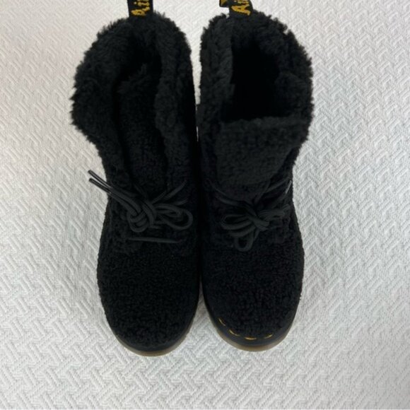Dr. Martens Black Fleece Combat Boots - Picture 7 of 12